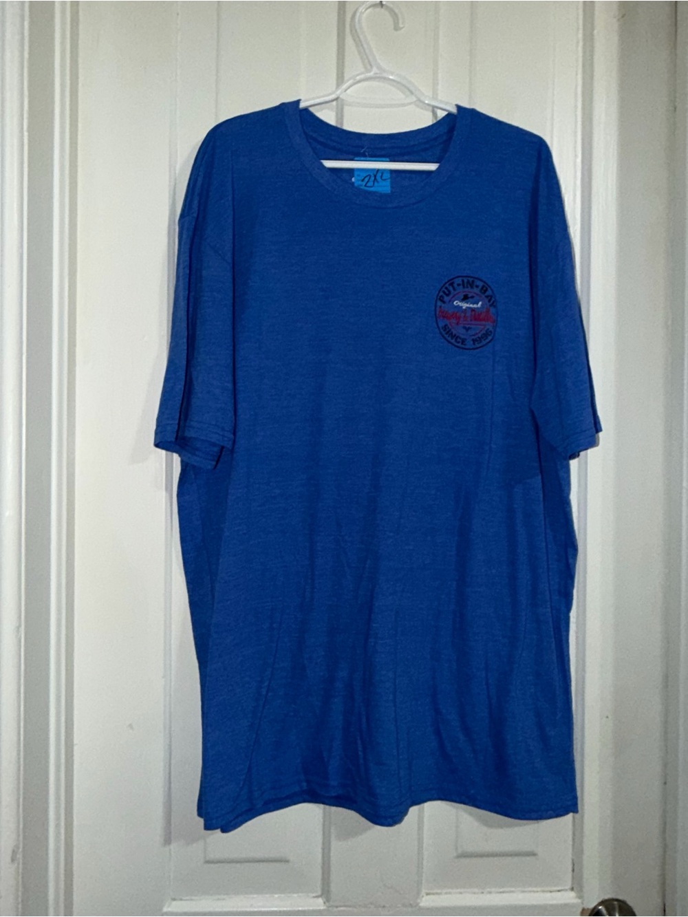 NWT men's 2X shirt Blue Men's Crew Neck T-Shirt brewery &‎ distillery